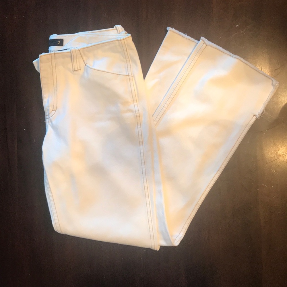 J Crew White Jeans Size 2
